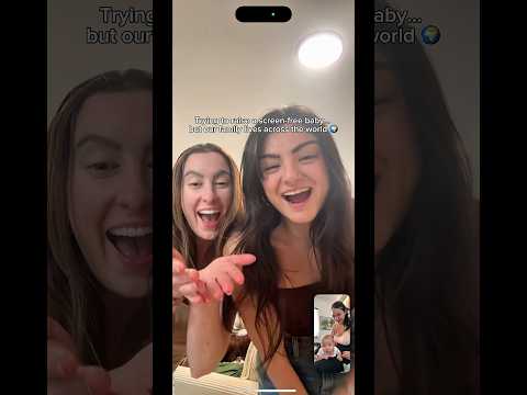 We said “no screens”… then remembered our family lives overseas 🥲