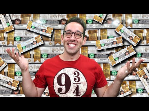 Opening 50 Harry Potter Mini Mystery Wands