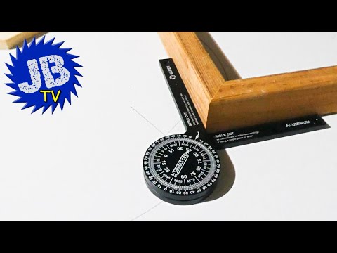 How to use a mitre protractor - Review and use - Saker Mitre Protractor