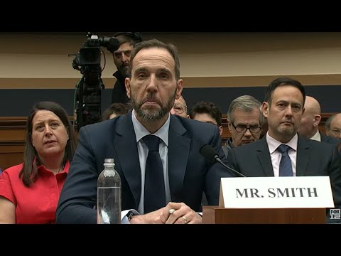 Jack Smith testifies at a public hearing about his Trump investigations