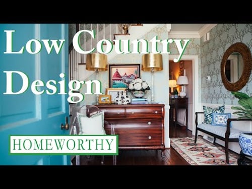 Low Country Design | A Colorful Farmhouse, a Layered Bungalow, and Traditional Decor