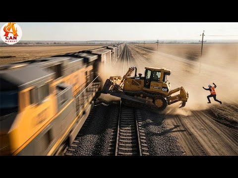 Most Unbelievable Train Moments Caught on Camera - Best of Month #180