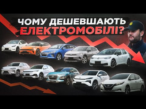 Як дешевшають Електро Авто у 2025 році? | Zeekr, Tesla,BYD, Hyundai, Volkswagen, Honda, Nissan |