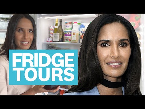 Padma Lakshmi's Eclectic Fridge Holds a Taste of Every Nation | Fridge Tours | Women's Health