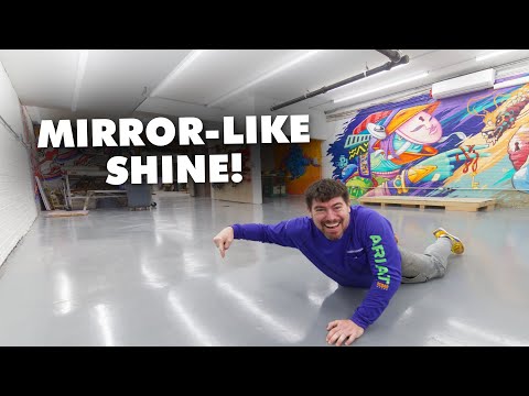 How the PROs do EPOXY FLOORING (ep. 05)