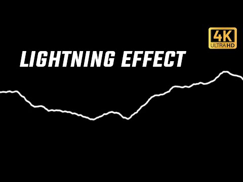 Fast Lightning Effect for Video Editing | Ultra HD