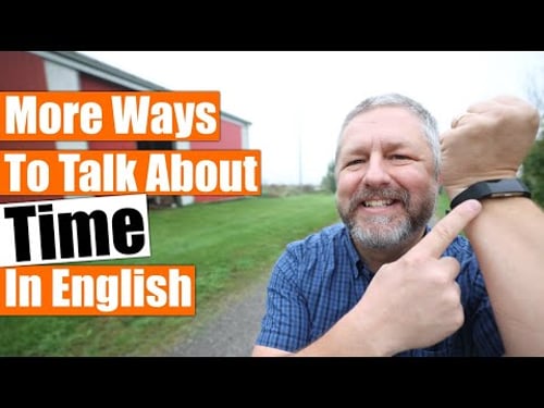 An English Lesson About Time