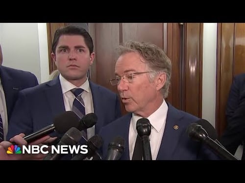 ‘I’ll be a no’: Rand Paul says he’ll oppose Markwayne Mullin’s DHS bid