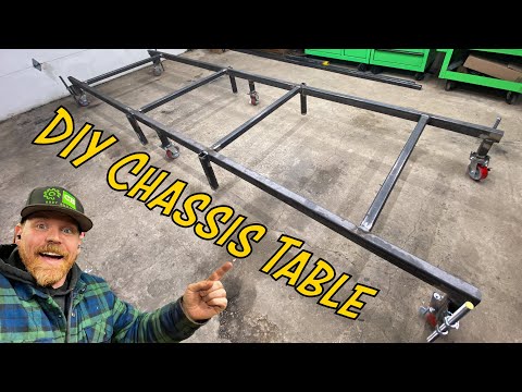Building a DIY Chassis Table From Scratch | 1973 Dodge Charger Project