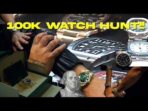 Diamond Talk Goes on a 100K Watch Hunt?
