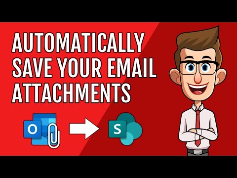 How to Save Email Attachments to SharePoint with Power Automate | Learn Power Automate