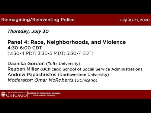 Panel 4: Race, Neighborhoods, and Violence