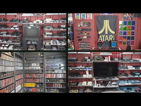 Tour of My Gaming Setup and My Two Gamerooms (84 Consoles + 2,000 Games)