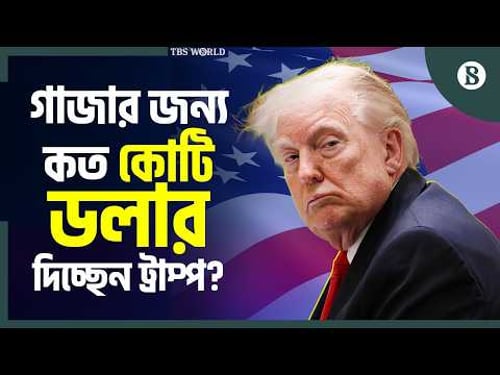 গাজা পুনর্গঠনে শান্তিবোর্ড থেকে সহায়তার ঘোষণা ট্রাম্পের | Gaza Reconstruction |The Business Standard