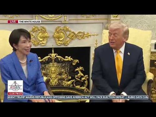 FULL EVENT: President Trumps Hosts a Bilateral Meeting with Japan's Prime Minister - 03/19/26