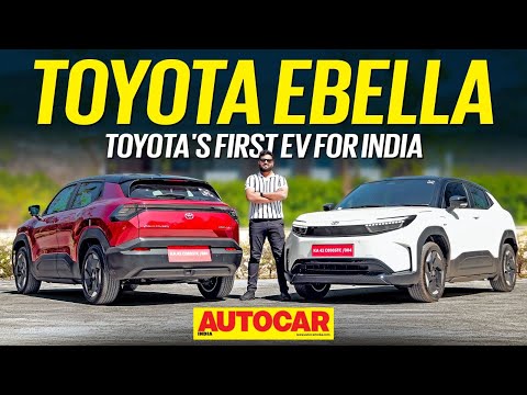 Toyota Urban Cruiser Ebella review - Better than a Creta EV? | First Drive | @autocarindia1