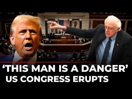 US Congress LIVE: Bernie Sanders Unleashes Scathing Attack on Trump Over ICE Killings and Greenland