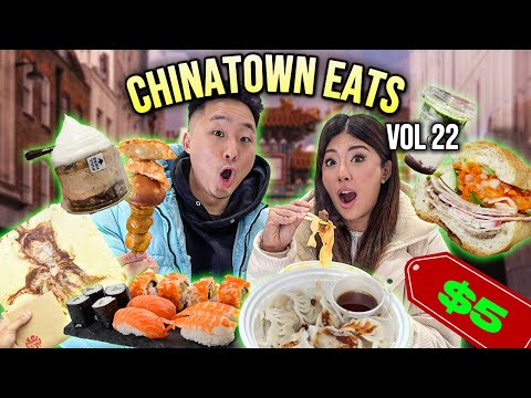 BEST Cheap Eats In New York's Chinatown Vol. 22