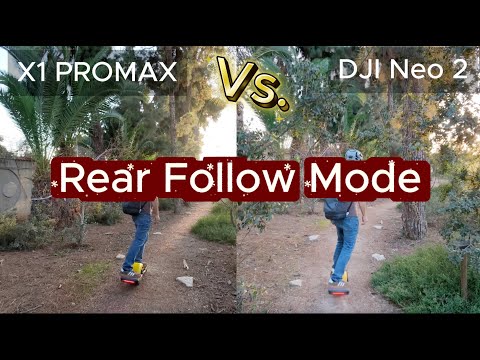 DJI Neo 2 Vs. Hoverair X1 PROMAX Follow Mode