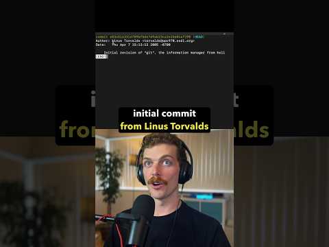 The true meaning of Git is hidden in the first commits in 2005 #programming #git