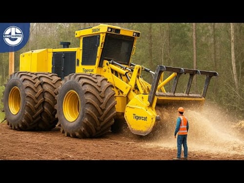Top 10 Giants - The Largest Forestry Machines Ever Built