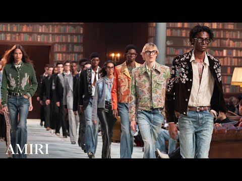 AMIRI AUTUMN-WINTER 2026 RUNWAY SHOW