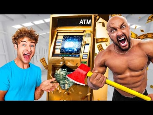 WORLD'S STRONGEST MAN vs. $100,000 ATM!