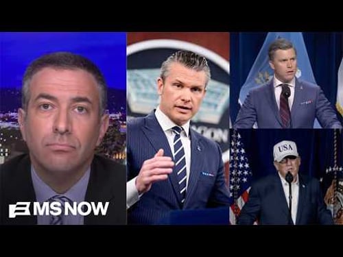 ILLEGAL! Trump's war censorship DEBUNKED by Melber, amid WH Iran spiral