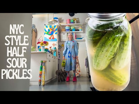 Half Sour Pickles - #1 recipe on the Internet!