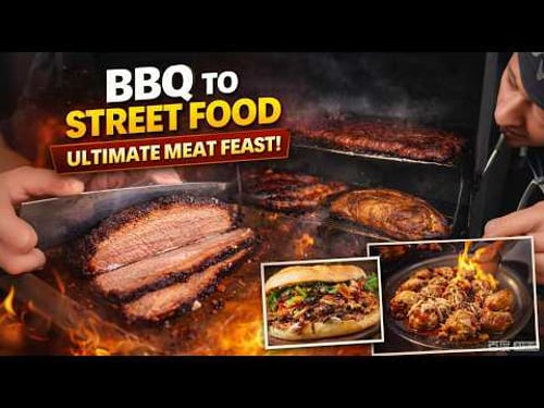 From the BEST Texas barbecue to the BEST Japanese street food—the ultimate meat feast