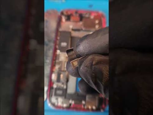 Can it be repaired? Truck Vs iPhone 13. #tech #iphones #repair #refurbished #motivation