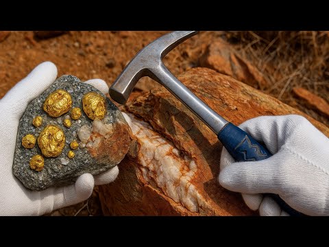 The Geological Trap That Produces INSANE Natural Gold Clusters