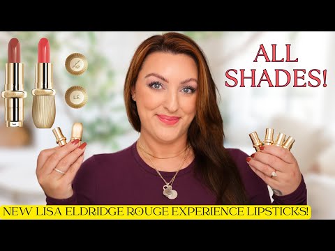 LISA ELDRIDGE ROUGE EXPERIENCE LIPSTICKS | All Shades, Swatches & Comparisons!