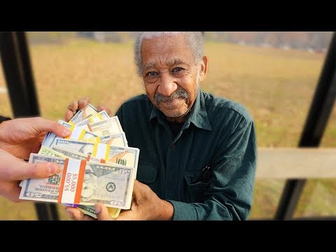 Giving $100,000 To A Homeless Person