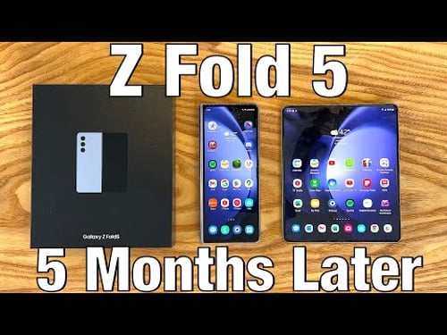 Samsung Galaxy Z Fold 5 - 5 Months Later!