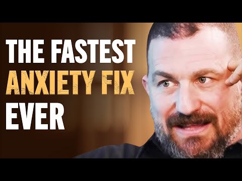 The Fastest Way To Calm Anxiety & Recharge Energy In Minutes | Andrew Huberman