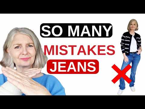 HOW NOT To Wear Jeans OVER 50 2025