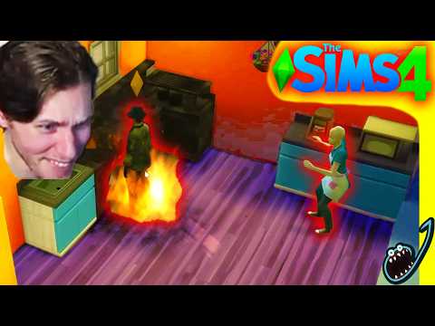 Jerma Plays The Sims 4 But His Sims Go Insane - Long Edit Highlights With Chat