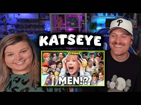 katseye being *so done* (awkward interactions w/ male IDOLS) with MEN REACTION