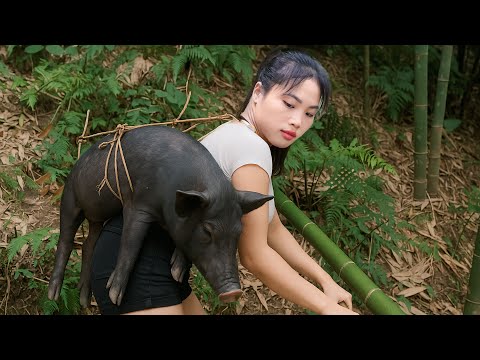 skills, trapping, wild boar, squirrel shooting, winter survival, wild survival alone