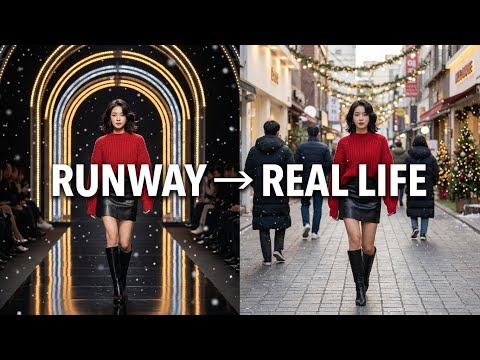 Korean Christmas Fashion Runway 2025 🇰🇷 | Elegant Holiday Looks You Can Wear in Real Life