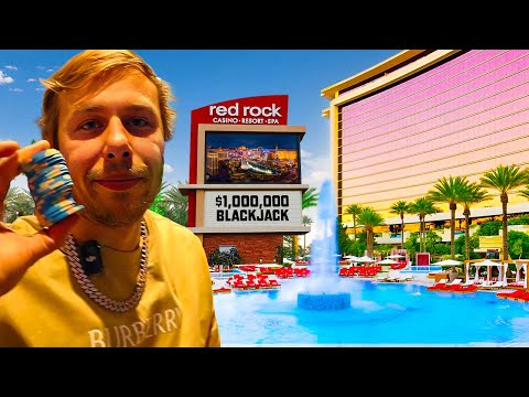 $1,000,000 BLACKJACK MADNESS AT THE RED ROCK CASINO IN VEGAS!