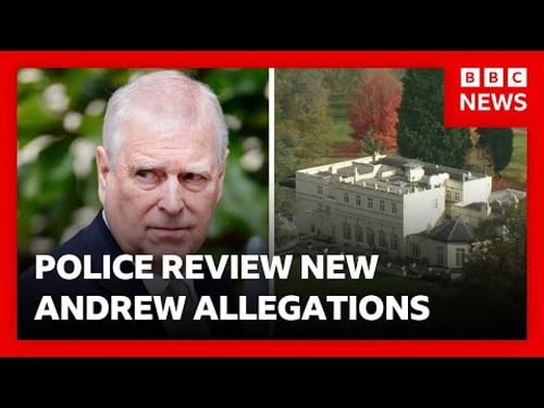 New claim Epstein sent woman to UK to have sex with Andrew is under police review | BBC News