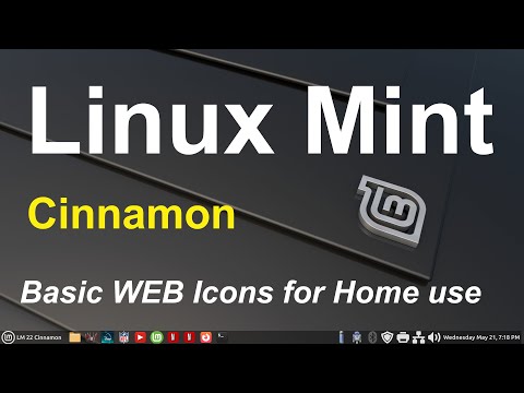 Linux Mint - Web icons Tool - For Home Use