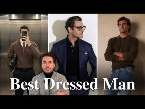 The 5 Rules Of Being The Best Dressed Man In The Room