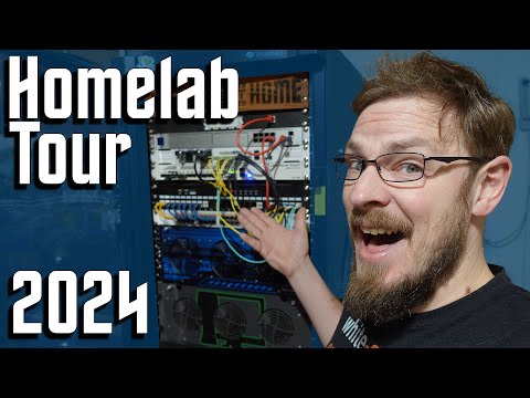 Homelab and Server Rack Tour - 2024 Edition
