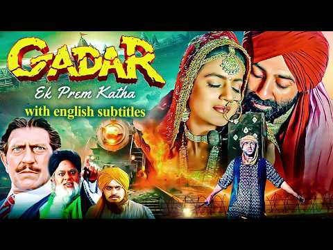 Gadar: Ek Prem Katha (2001)- Superhit Hindi Movie With English Subtitles| Sunny Deol & Ameesha Patel