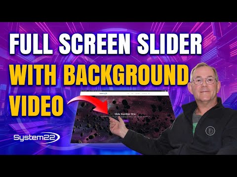 Divi Theme Full Width Automatic Slider With Video Background