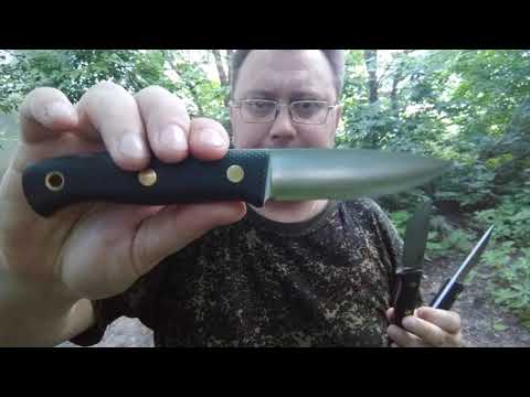 Обзор и сравнение ножей Fang Caribou Ягд от Южного Креста сталь D2 линза в ноль