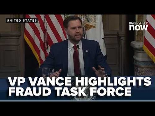 VP JD Vance highlights fraud task force efforts in first meeting with Cabinet members